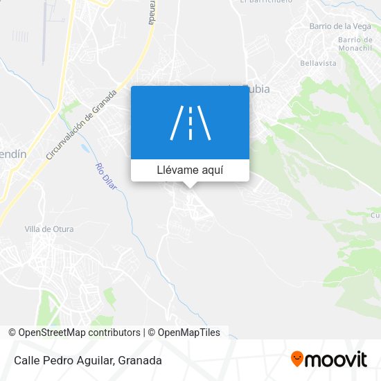 Mapa Calle Pedro Aguilar