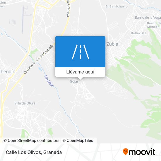 Mapa Calle Los Olivos