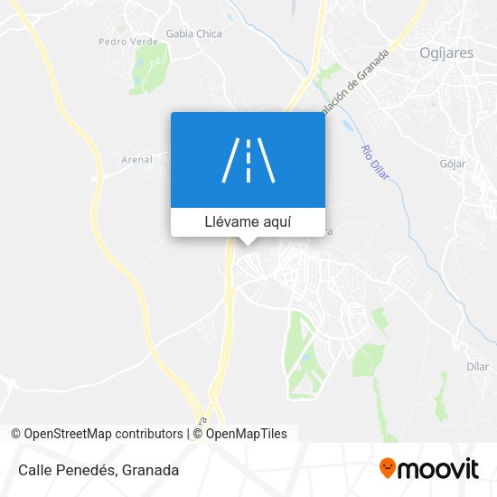 Mapa Calle Penedés