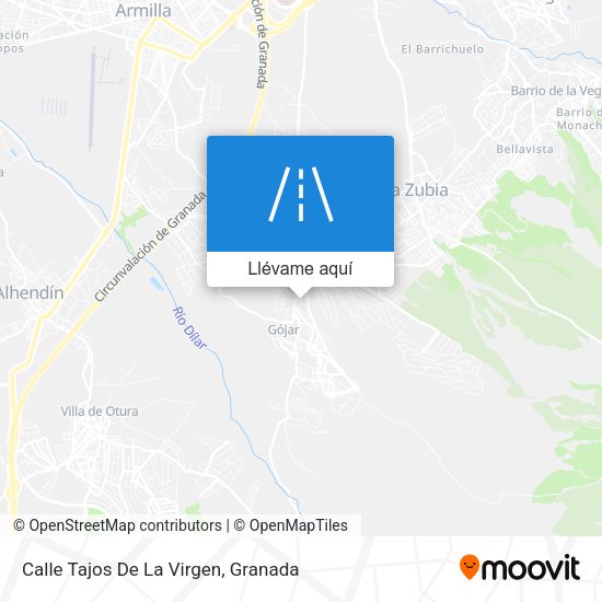 Mapa Calle Tajos De La Virgen