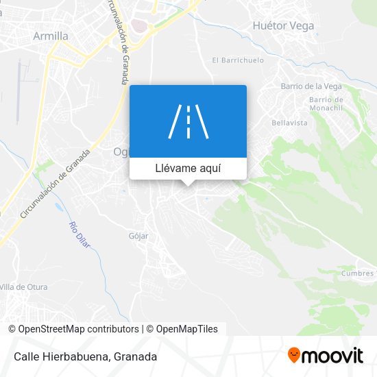 Mapa Calle Hierbabuena