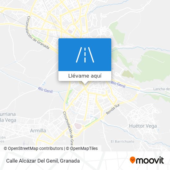 Mapa Calle Alcázar Del Genil