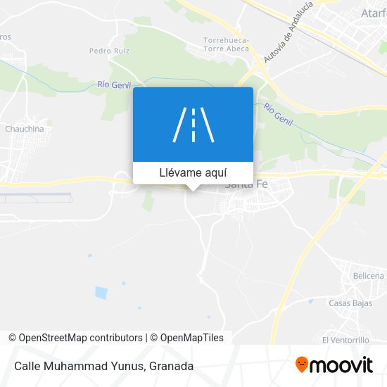 Mapa Calle Muhammad Yunus
