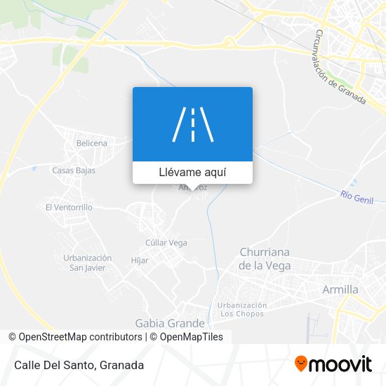 Mapa Calle Del Santo