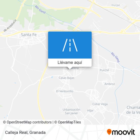 Mapa Calleja Real