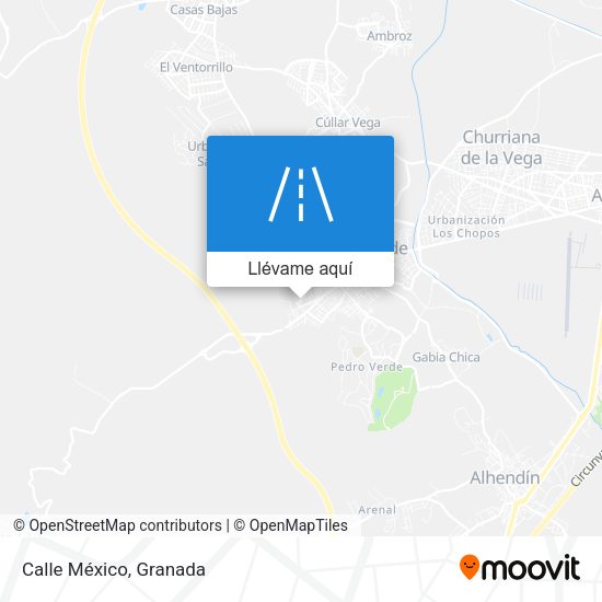 Mapa Calle México