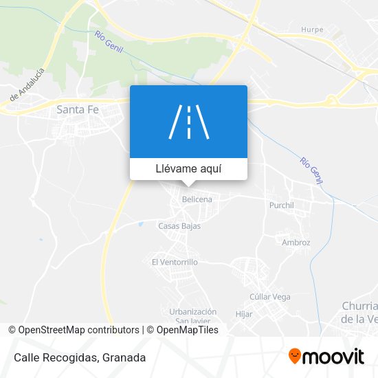 Mapa Calle Recogidas