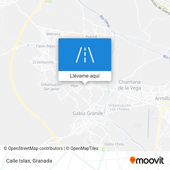 Mapa Calle Islas