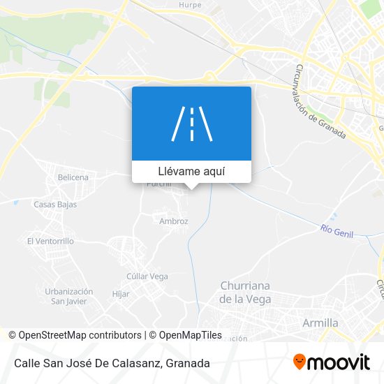 Mapa Calle San José De Calasanz