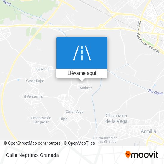 Mapa Calle Neptuno