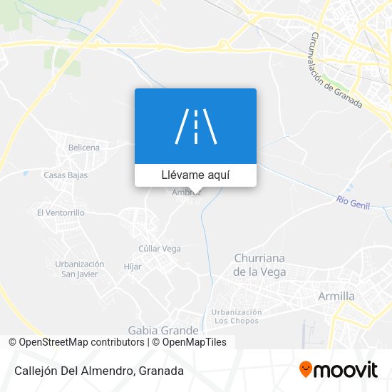 Mapa Callejón Del Almendro