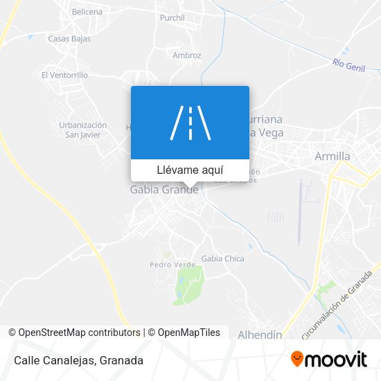 Mapa Calle Canalejas