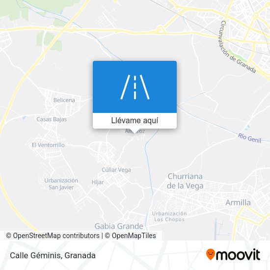 Mapa Calle Géminis