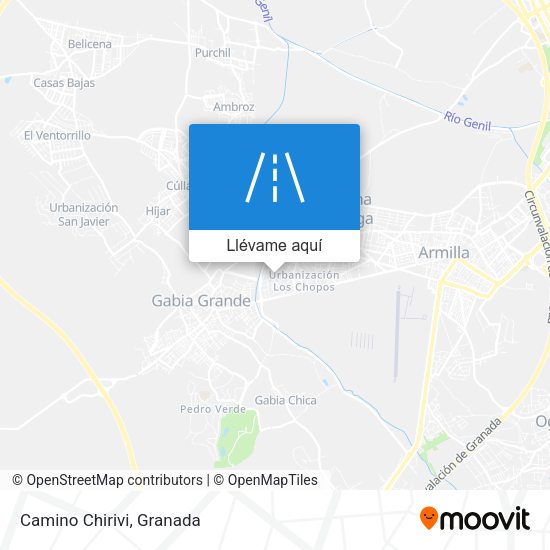 Mapa Camino Chirivi