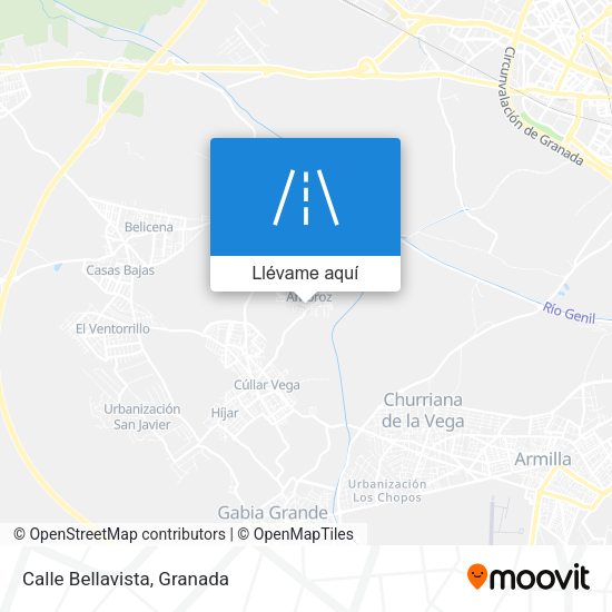 Mapa Calle Bellavista