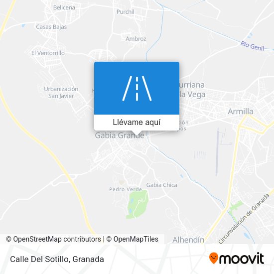 Mapa Calle Del Sotillo