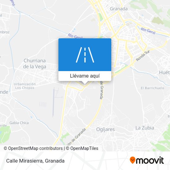 Mapa Calle Mirasierra