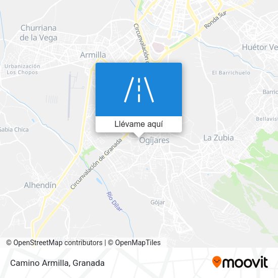Mapa Camino Armilla