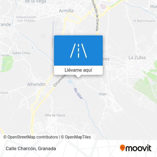 Mapa Calle Charcón