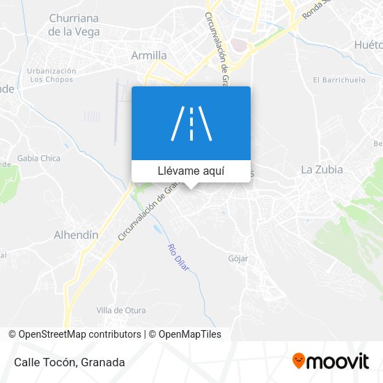 Mapa Calle Tocón