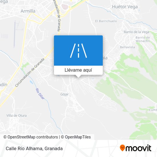 Mapa Calle Río Alhama