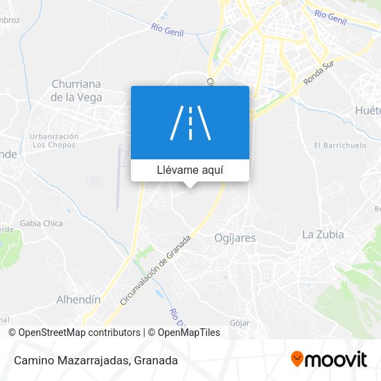 Mapa Camino Mazarrajadas
