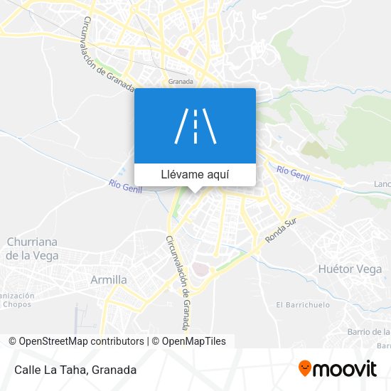 Mapa Calle La Taha