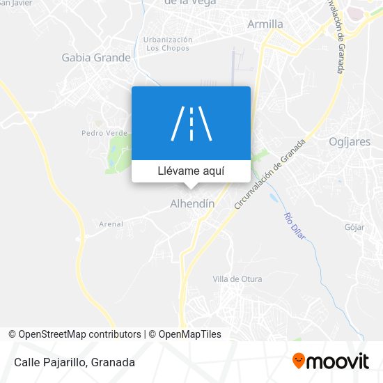 Mapa Calle Pajarillo