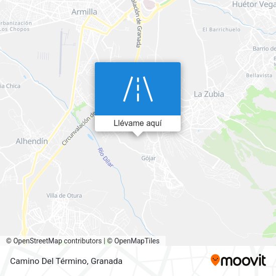 Mapa Camino Del Término