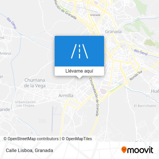 Mapa Calle Lisboa