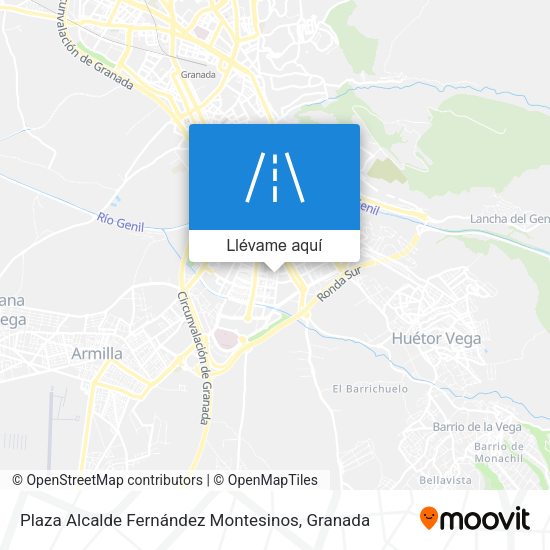 Mapa Plaza Alcalde Fernández Montesinos