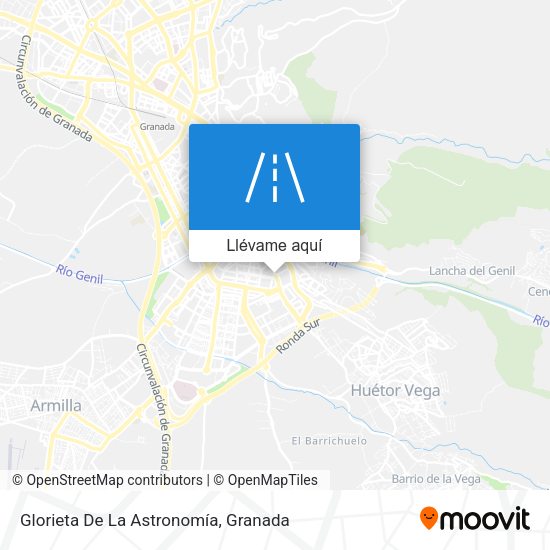 Mapa Glorieta De La Astronomía