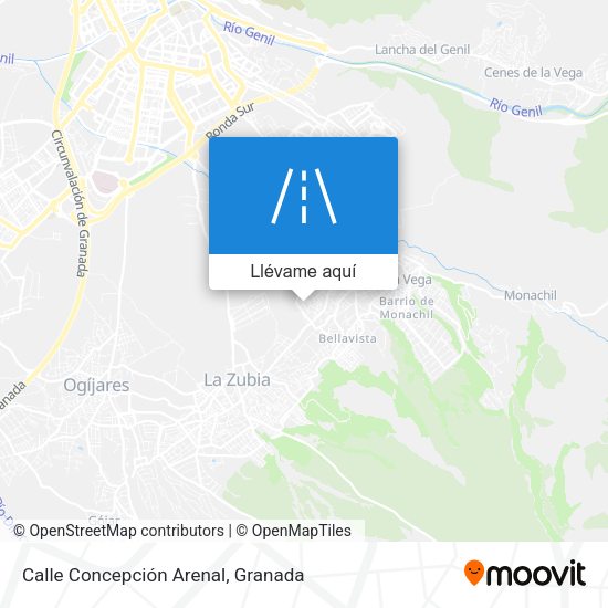 Mapa Calle Concepción Arenal