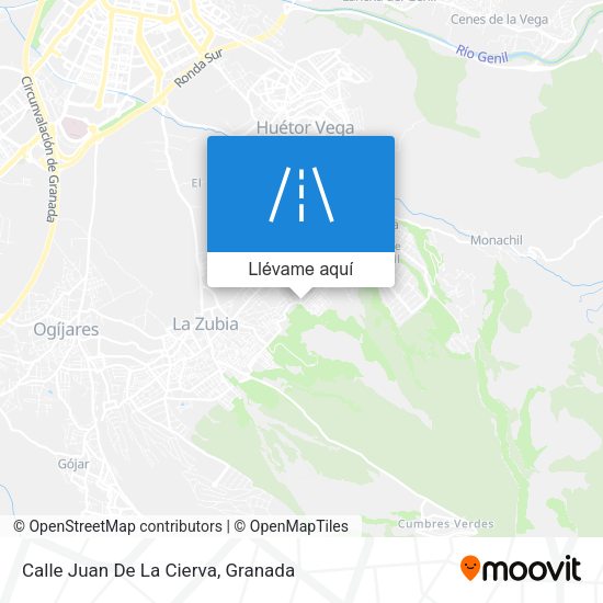 Mapa Calle Juan De La Cierva