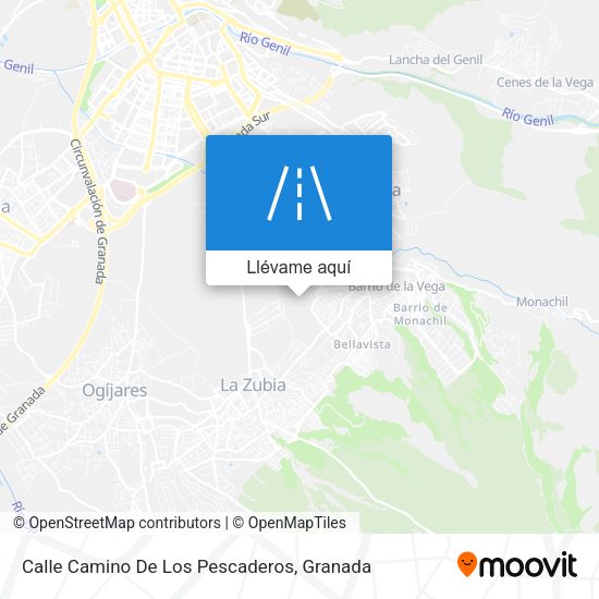 Mapa Calle Camino De Los Pescaderos