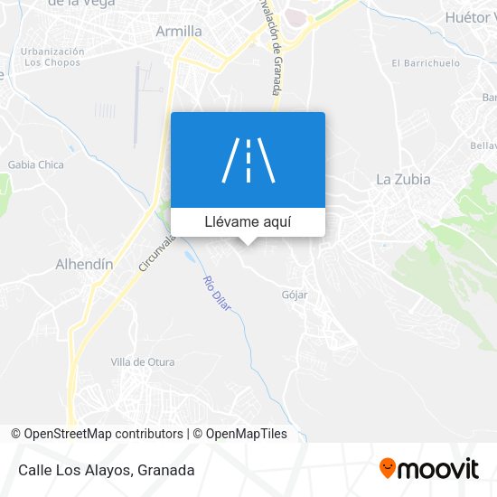 Mapa Calle Los Alayos