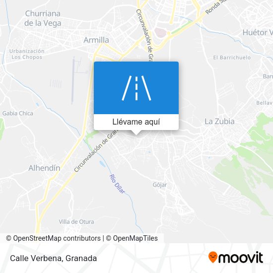 Mapa Calle Verbena
