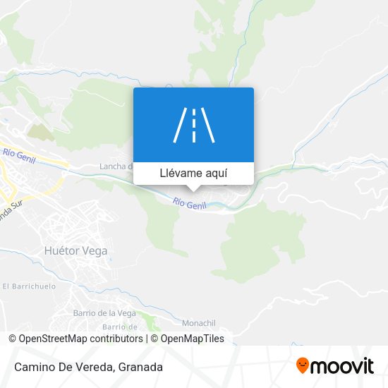 Mapa Camino De Vereda