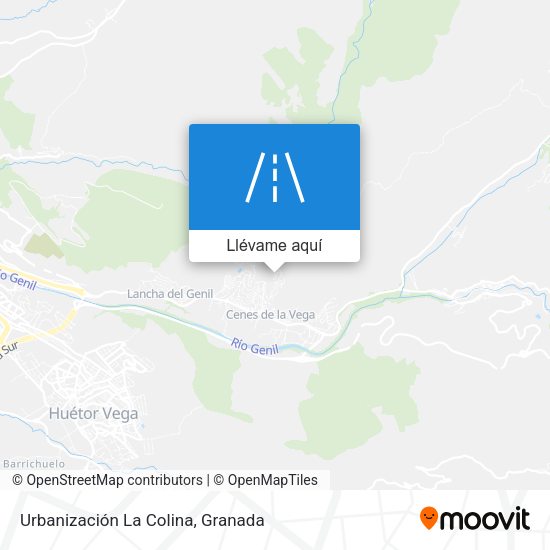 Mapa Urbanización La Colina