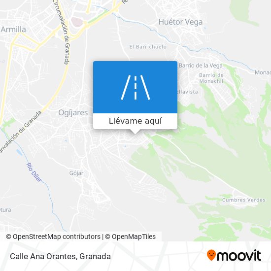 Mapa Calle Ana Orantes