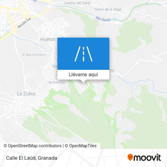 Mapa Calle El Laúd