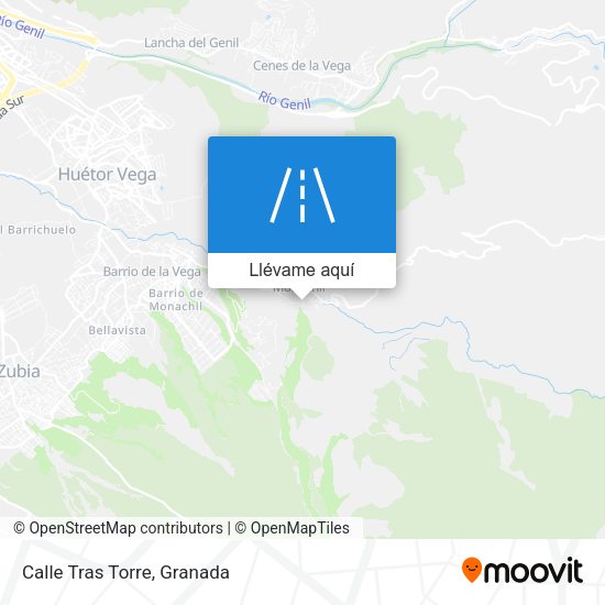 Mapa Calle Tras Torre