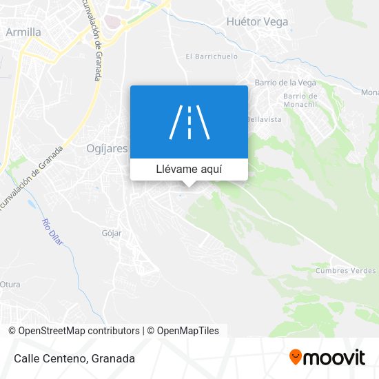 Mapa Calle Centeno