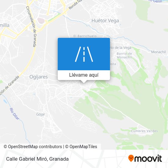 Mapa Calle Gabriel Miró