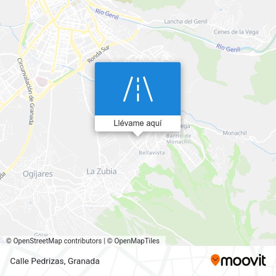 Mapa Calle Pedrizas