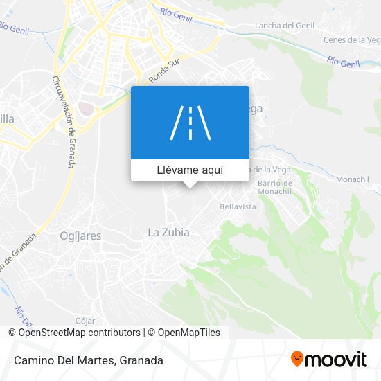 Mapa Camino Del Martes