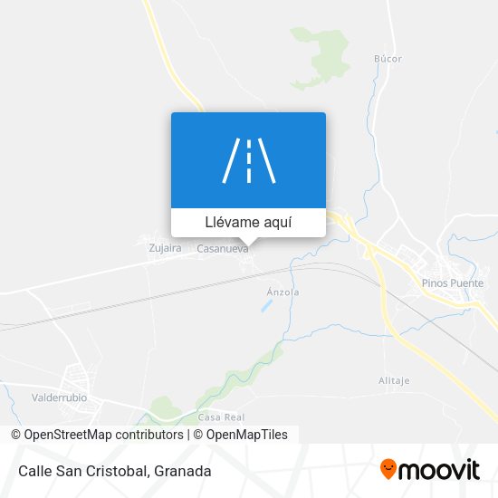 Mapa Calle San Cristobal