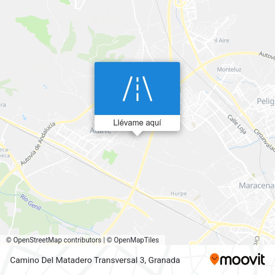 Mapa Camino Del Matadero Transversal 3
