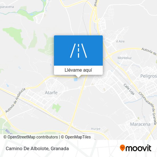 Mapa Camino De Albolote