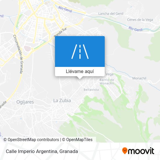 Mapa Calle Imperio Argentina
